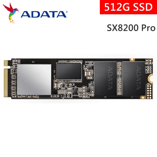 威剛 XPG SX8200Pro 512G/Gen3讀:3500M/寫:2300M/SMI主控/DRAM快取/五年