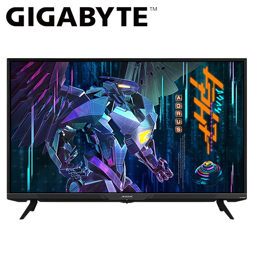 技嘉 AORUS FV43U 43" 4K(VA/144Hz/1ms/DCI-P3 97%/2H1DP/2*USB3.0/內件喇叭12W*2/KVM)