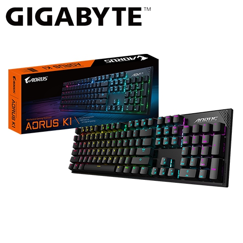 AORUS K1 RGB 機械式鍵盤 紅軸 中文