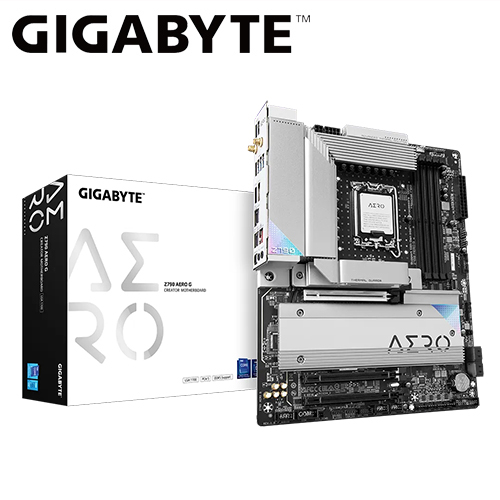 技嘉 Z790 AERO G(ATX/5xM.2/4xSATA/Intel 2.5Gb+Wi-Fi 6E/註五年)