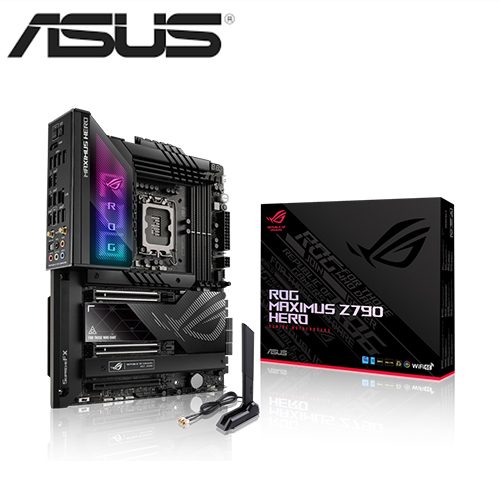 華碩 ROG MAXIMUS Z790 HERO(ATX/3xM.2/6xSATA/Intel 2.5Gb+Wi-Fi 6E/註五年)