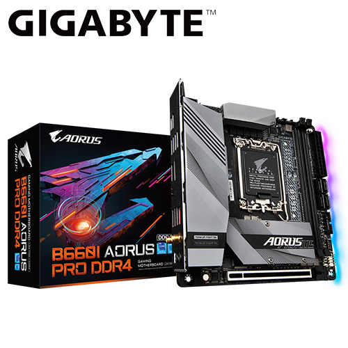 特價優惠!!!技嘉 B660I AORUS PRO DDR4(ITX/1H1P/Intel 2.5G+WiFi 6)