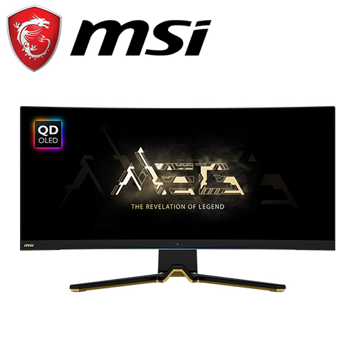 微星 MEG 342C QD-OLED 34型(21:9/QD-OLED/曲面1800R/175Hz/2H1DP1Type-c)