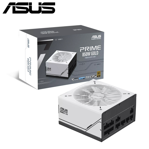 華碩 Prime 850W Gold 80+金牌/全模組/ATX3.0/雙滾珠軸承/8年保