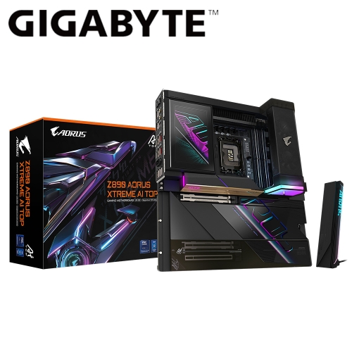 技嘉 Z890 A XTREME AI TOP(E-ATX/2xType-C/4xM.2/4xSATA/2xMarvell AQtion 10GbE/Intel Wi-Fi 7)